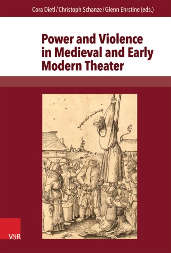 Portada del libro «Power and Violence in Medieval and Early Modern Theater»