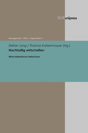 Portada del libro «Nachhaltig wirtschaften»