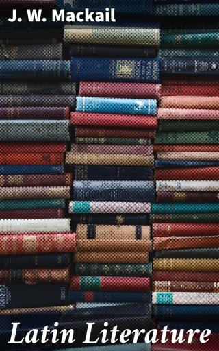 Portada del libro «Latin Literature», de J. W. Mackail