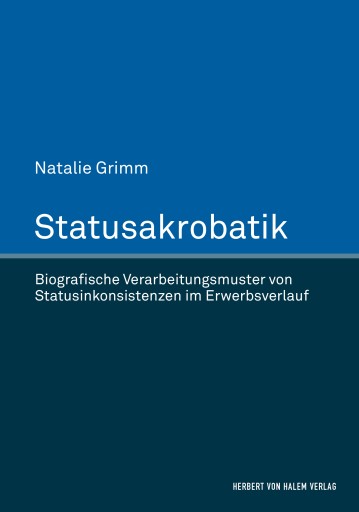 Portada del libro «Statusakrobatik», de Natalie Grimm