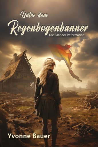 Portada del libro «Unter dem Regenbogenbanner», de Yvonne Bauer