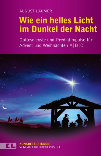 Portada del libro «Wie ein helles Licht im Dunkel der Nacht», de August Laumer
