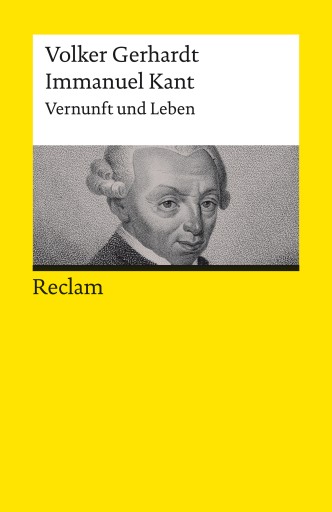 Portada del libro «Immanuel Kant. Vernunft und Leben», de Volker Gerhardt