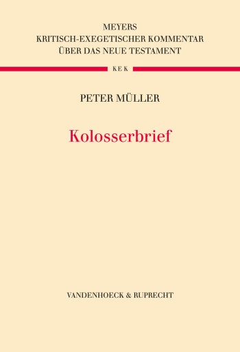Portada del libro «Kolosserbrief»