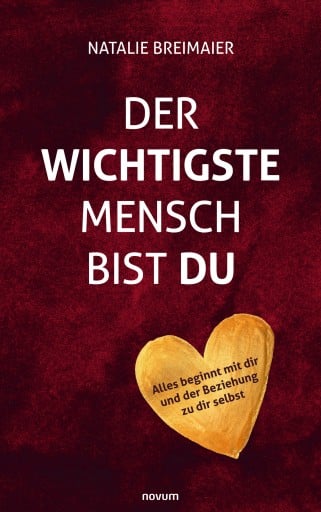 Portada del libro «Der wichtigste Mensch bist du», de Natalie Breimaier