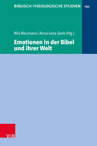 Portada del libro «Emotionen in der Bibel und ihrer Welt»