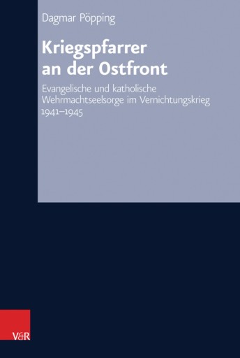 Portada del libro «Kriegspfarrer an der Ostfront», de Dagmar Pöpping