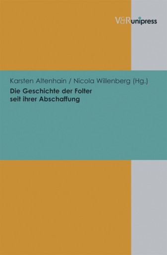 Portada del libro «Die Geschichte der Folter seit ihrer Abschaffung»
