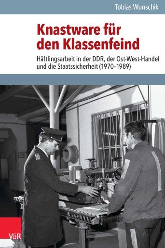 Portada del libro «Knastware für den Klassenfeind», de Tobias Wunschik
