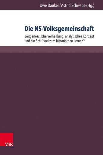 Portada del libro «Die NS-Volksgemeinschaft»