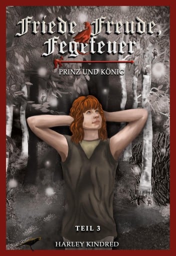 Portada del libro «Friede, Freude, Fegefeuer», de Harley Kindred