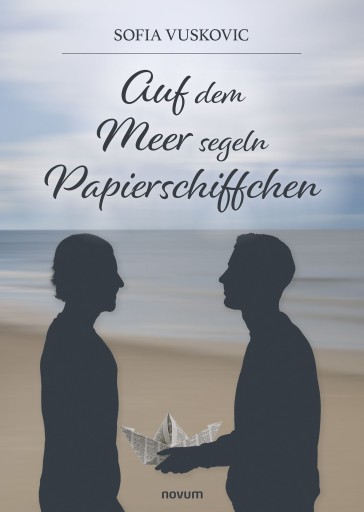 Portada del libro «Auf dem Meer segeln Papierschiffchen», de Sofia Vuskovic