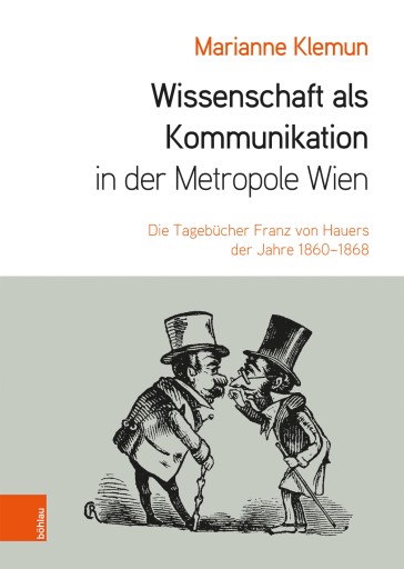 Portada del libro «Wissenschaft als Kommunikation in der Metropole Wien»