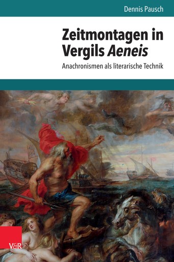 Portada del libro «Zeitmontagen in Vergils Aeneis», de Dennis Pausch