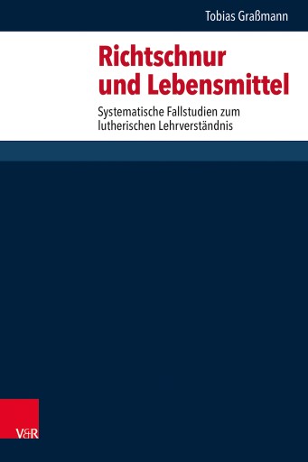 Portada del libro «Richtschnur und Lebensmittel», de Tobias Graßmann