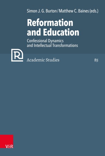 Portada del libro «Reformation and Education»