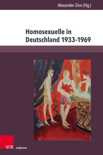 Portada del libro «Homosexuelle in Deutschland 1933–1969»