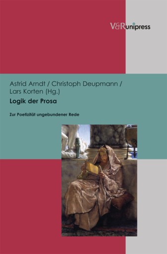 Portada del libro «Logik der Prosa»
