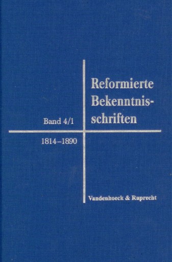 Portada del libro «Reformierte Bekenntnisschriften»