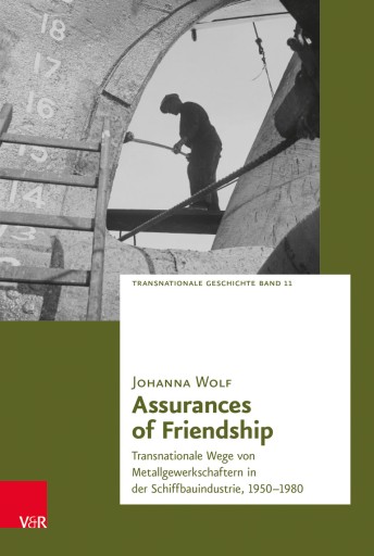 Portada del libro «Assurances of Friendship», de Johanna Wolf
