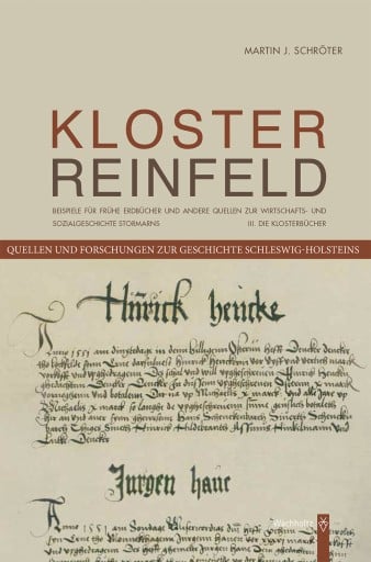 Portada del libro «Das Kloster Reinfeld. III. Die Klosterbücher», de Martin J. Schröter
