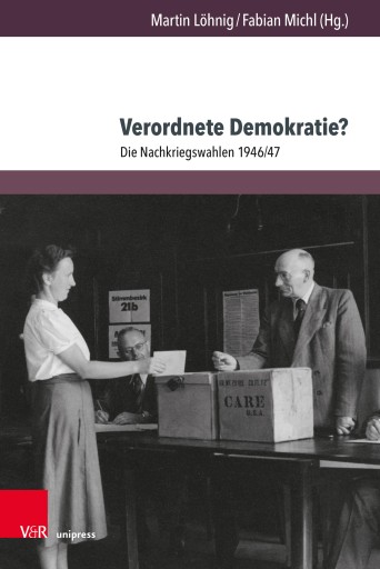 Portada del libro «Verordnete Demokratie?»