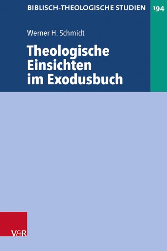 Portada del libro «Theologische Einsichten im Exodusbuch», de Werner H. Schmidt