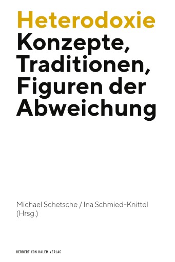 Portada del libro «Heterodoxie»