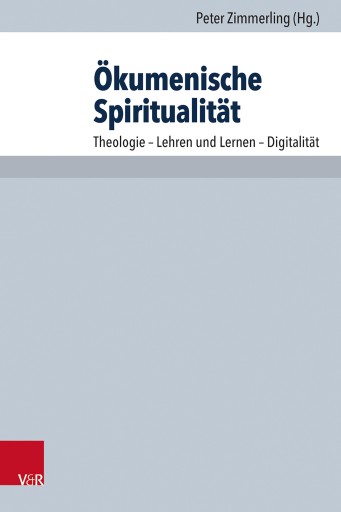 Portada del libro «Ökumenische Spiritualität»