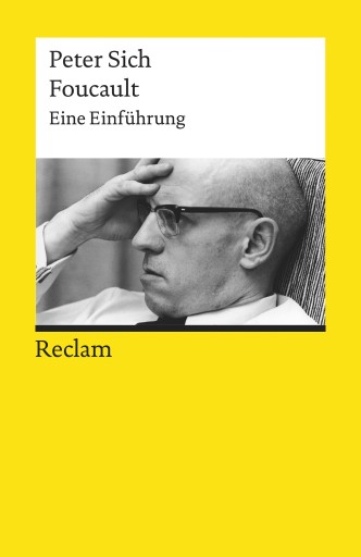 Portada del libro «Foucault», de Peter Sich