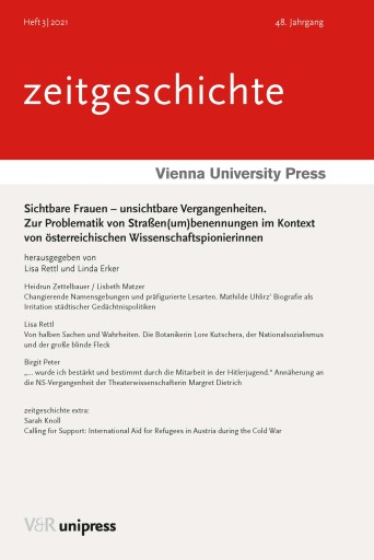 Portada del libro «Sichtbare Frauen – unsichtbare Vergangenheiten»