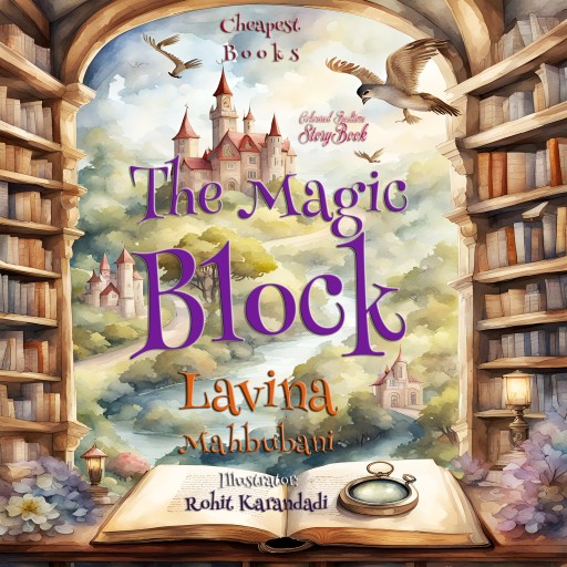 Portada del libro «The Magic Block», de Lavina Mahbubani, Rohit Karandadi