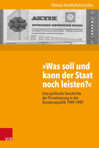 Portada del libro «»Was soll und kann der Staat noch leisten?«», de Thomas Handschuhmacher