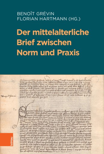Portada del libro «Der mittelalterliche Brief zwischen Norm und Praxis»