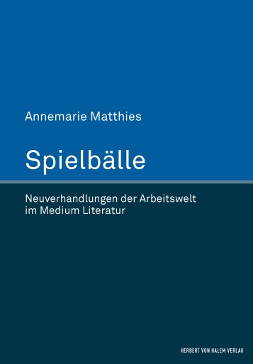 Portada del libro «Spielbälle», de Annemarie Matthies