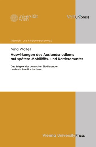 Portada del libro «Auswirkungen des Auslandsstudiums auf spätere Mobilitäts- und Karrieremuster», de Nina Wolfeil