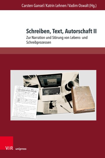 Portada del libro «Schreiben, Text, Autorschaft II»