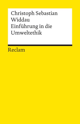 Portada del libro «Einführung in die Umweltethik», de Christoph Sebastian Widdau
