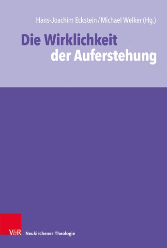 Portada del libro «Die Wirklichkeit der Auferstehung»