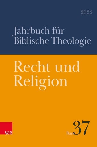 Portada del libro «Recht und Religion»