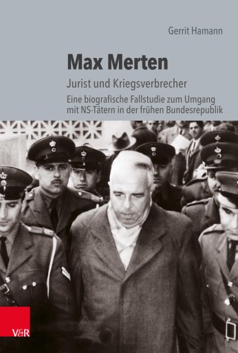 Portada del libro «Max Merten», de Gerrit Hamann