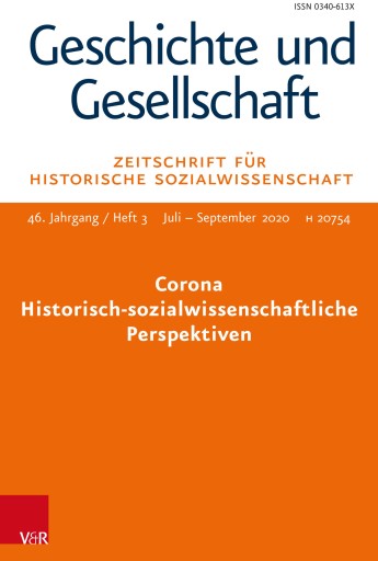 Portada del libro «Corona – Historisch-sozialwissenschaftliche Perspektiven»