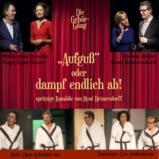 Portada del audiolibro «Aufguß», de René Heinersdorff