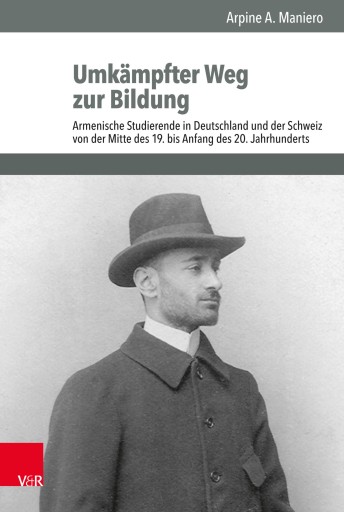Portada del libro «Umkämpfter Weg zur Bildung», de Arpine A. Maniero