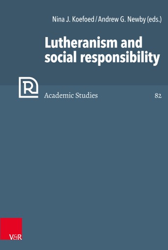 Portada del libro «Lutheranism and social responsibility»