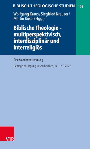 Portada del libro «Biblische Theologie – multiperspektivisch, interdisziplinär und interreligiös»