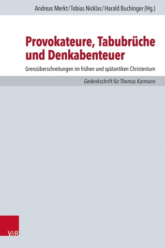 Portada del libro «Provokateure, Tabubrüche und Denkabenteuer»