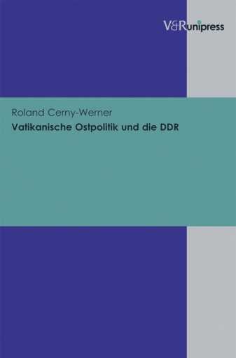 Portada del libro «Vatikanische Ostpolitik und die DDR», de Roland Cerny-Werner