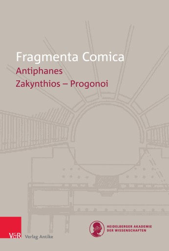 Portada del libro «FrC 19.2 Antiphanes frr. 101–193», de S. Douglas Olson