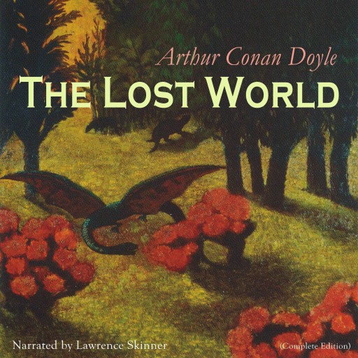 Portada del audiolibro «The Lost World», de Arthur Conan Doyle